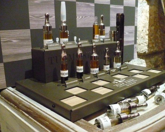 Présentoir recadré